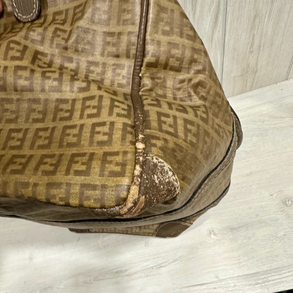 Vintage Fendi Zucca Mini Duffel Bag - Picture 5 of 13